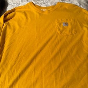 2xl big shirt yellow Carhart